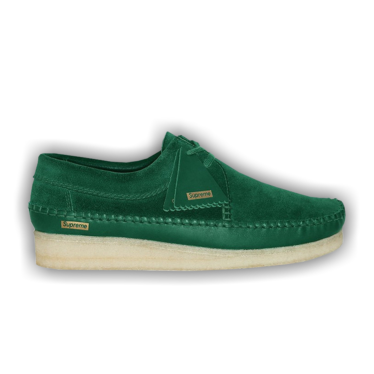 Supreme x CLARKS 18SS WEAVER ウィーバー UK8 Buy Clarks Supreme x Weaver 'Green' - 261 37168 | GOAT