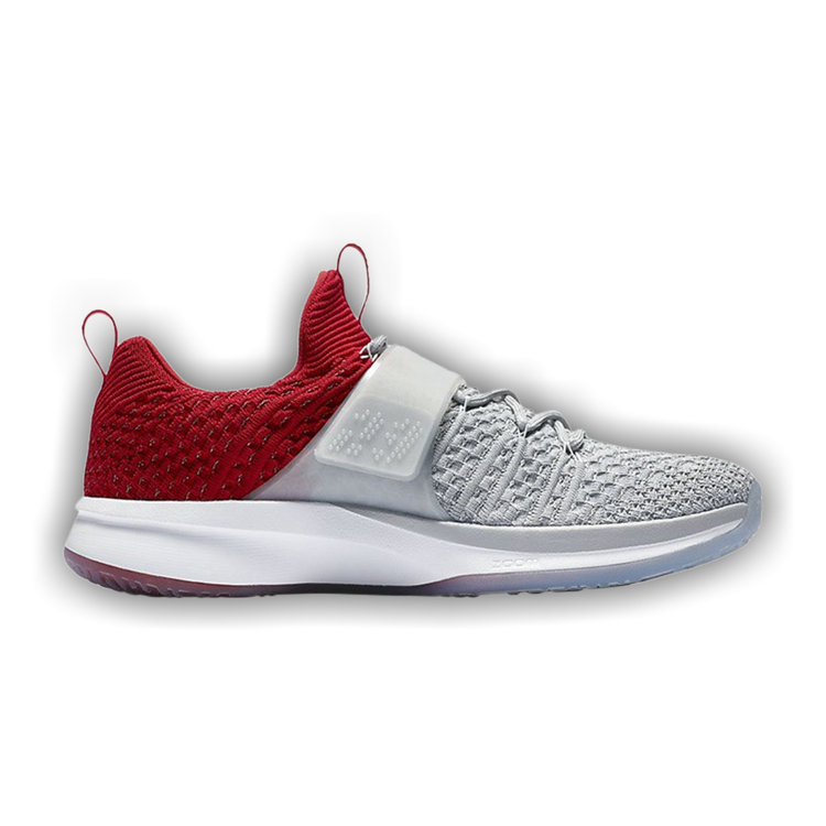 Buy Jordan Trainer 2 Flyknit Grey Red 921210 004 GOAT