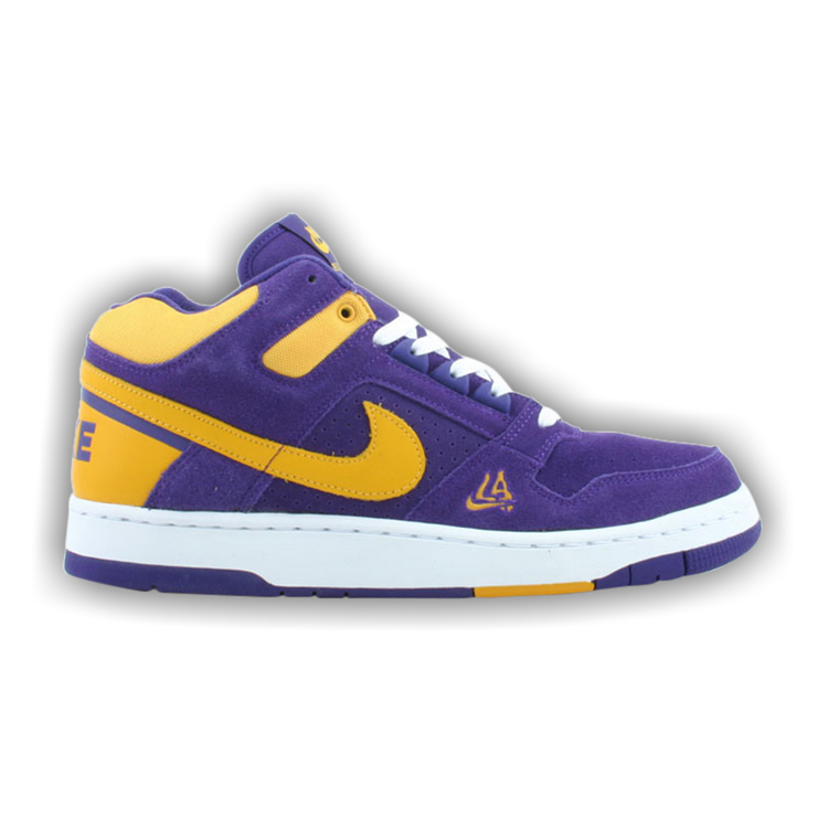 ★Nike ナイキ Nike Delta Force 3/4 LA Lakers Vintage 2004 Nike Delta Force 3/4 sz 10 COURT PURPLE KOBE