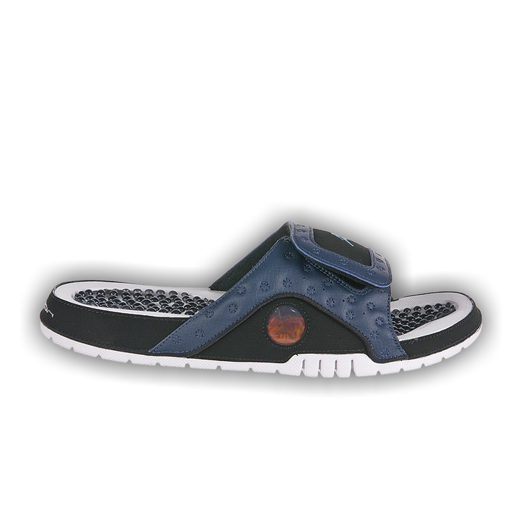Navy blue clearance jordan slides