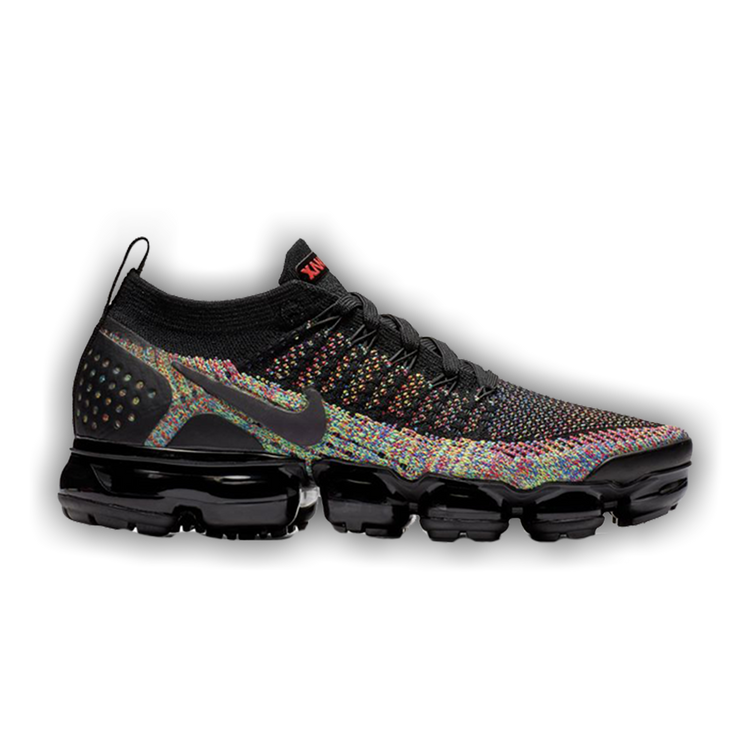 Nike vapormax flyknit 2 black pink discount