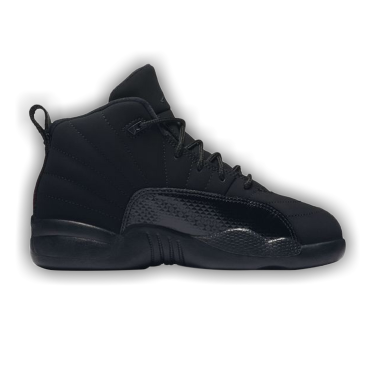 All black jordan 12s new arrivals