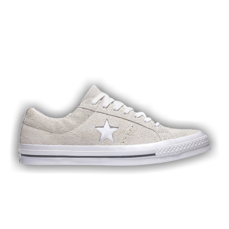 Buy One Star Low Vintage Suede 'White' - 161577C | GOAT