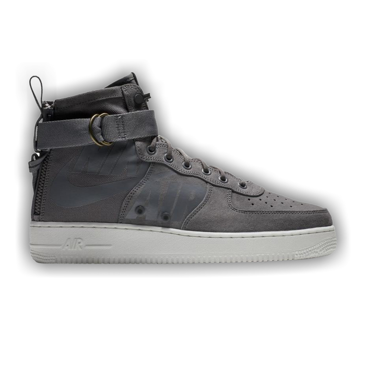 nike sf air force 1 mid wolf grey