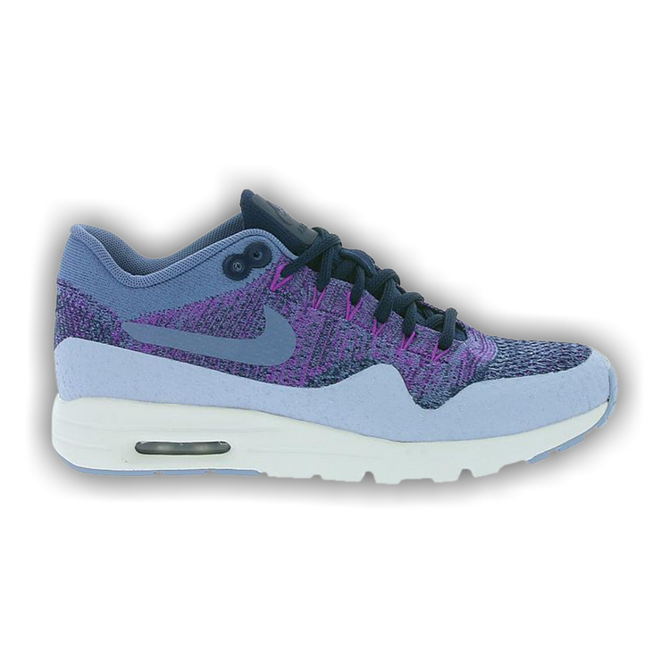 Nike air max 1 ultra flyknit ocean fog navy blue clearance