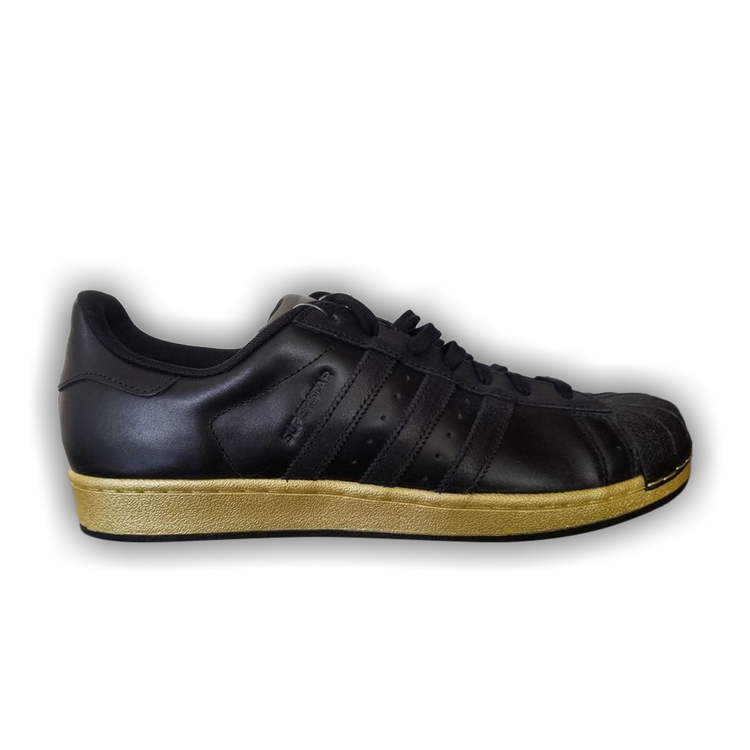 Buy Superstar Shell Toe Black Metallic Gold BB8119 GOAT
