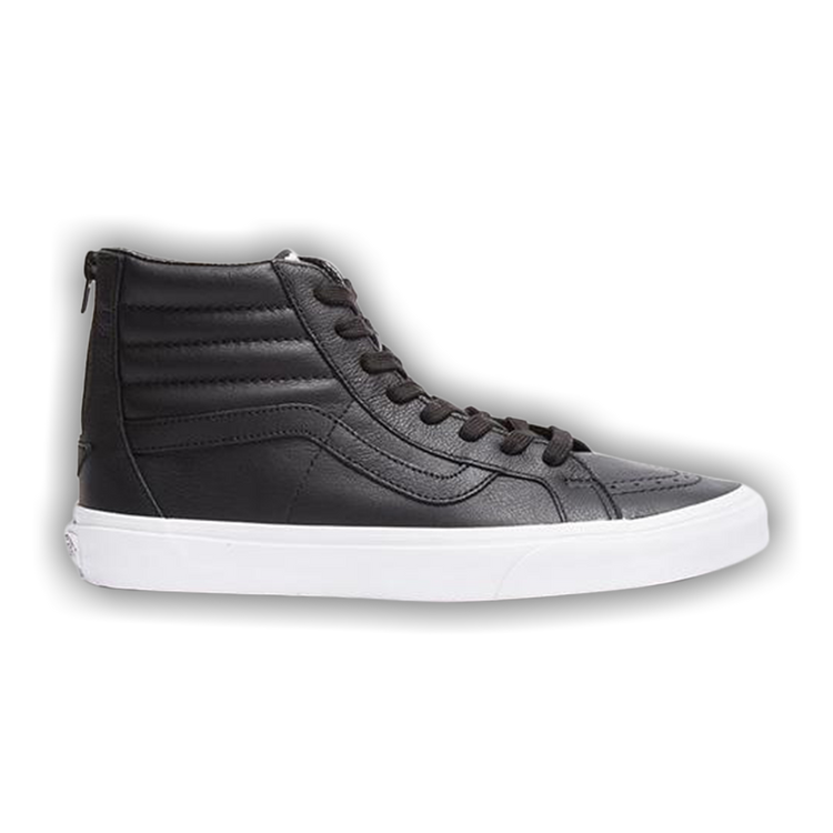 Vans sk8 hi leather zip new arrivals
