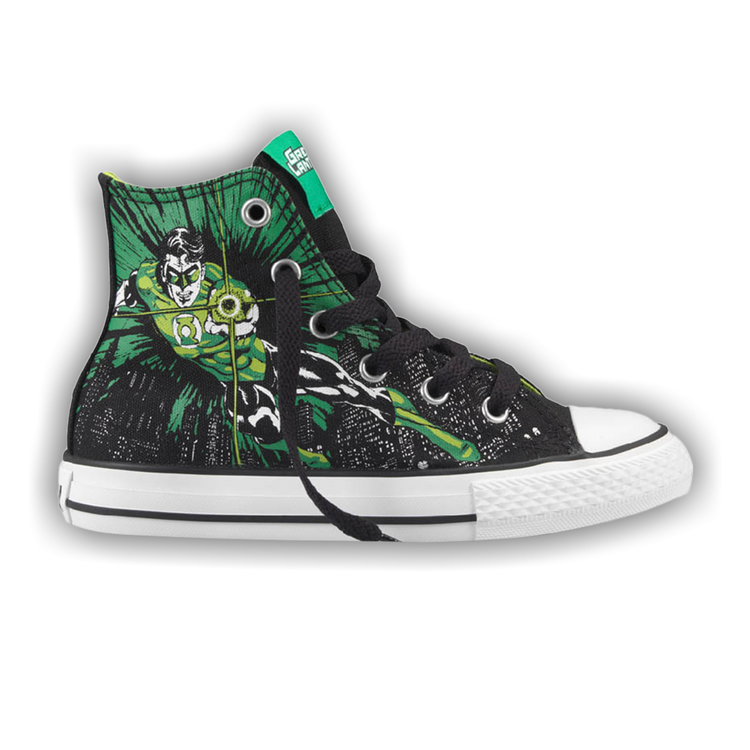 Green 2025 lantern converse