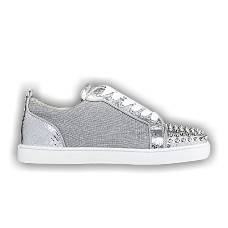 Christian Louboutin Louis Spikes / High Cut Sneakers / 42 / White / Leather  ref.568928 - Joli Closet