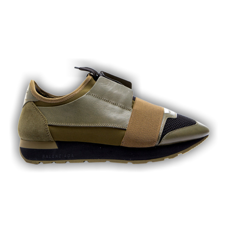 Balenciaga race runners womens olive deals