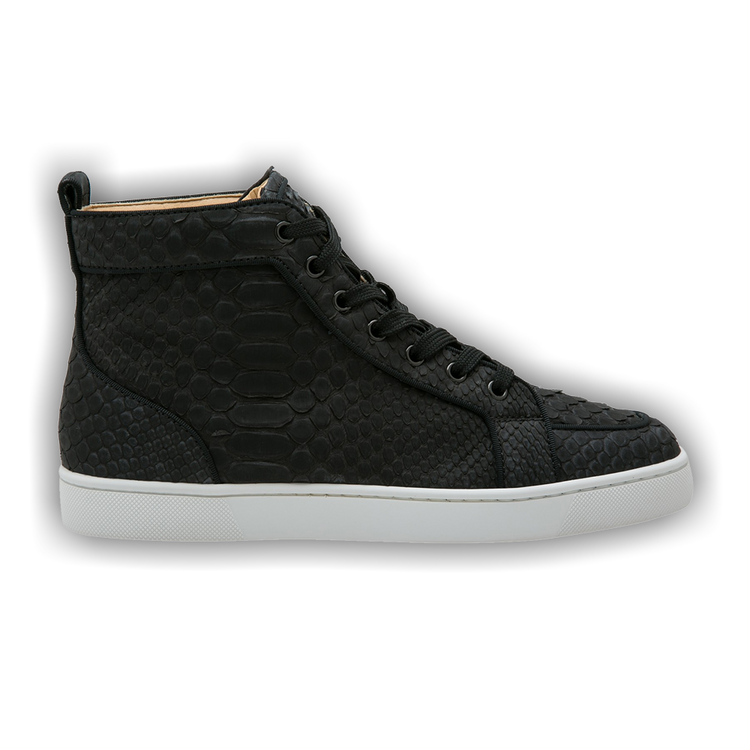 Buy Christian Louboutin Rantus Orlato Flat Black Python