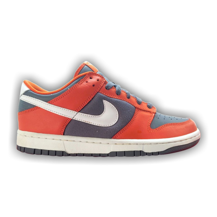 nike dunk low grey orange