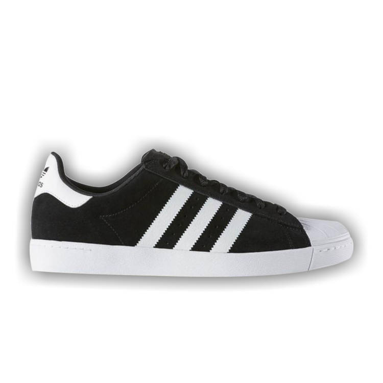 Adidas superstar vulc adv black & white shoes discount