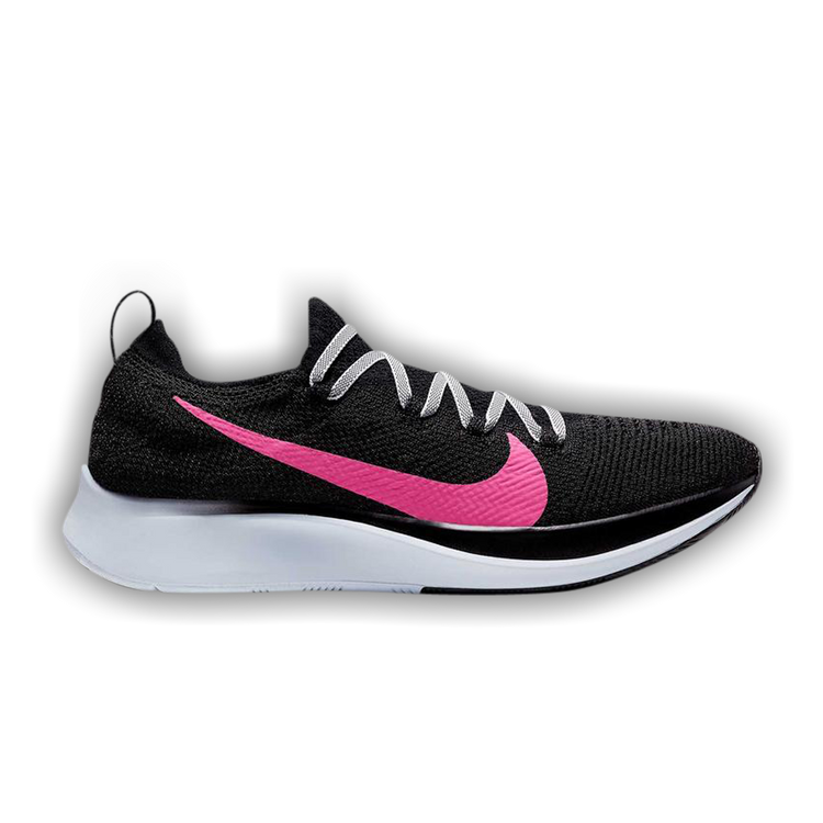 Buy Wmns Zoom Fly Flyknit Black Hyper Pink AR4562 002 GOAT UK