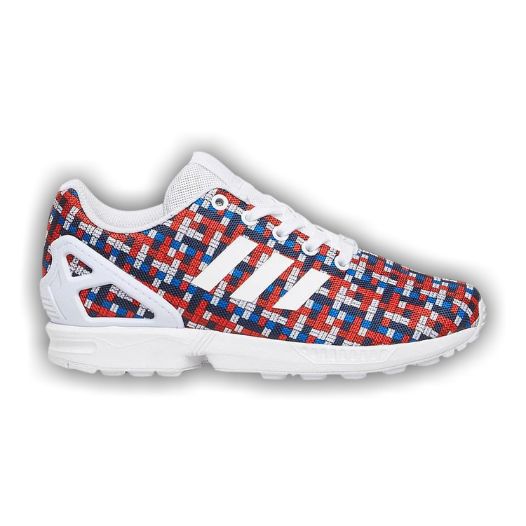 Buy ZX Flux J 'Weave Print' - S77906 | GOAT