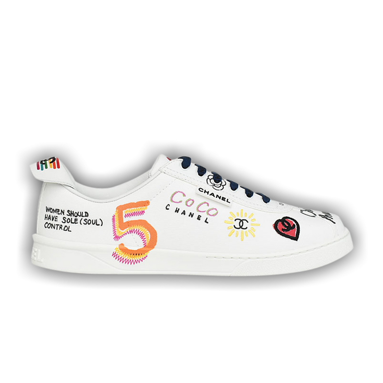 Buy Pharrell x Chanel Wmns Sneaker Logos 19D G34877 X53027 C2340 GOAT