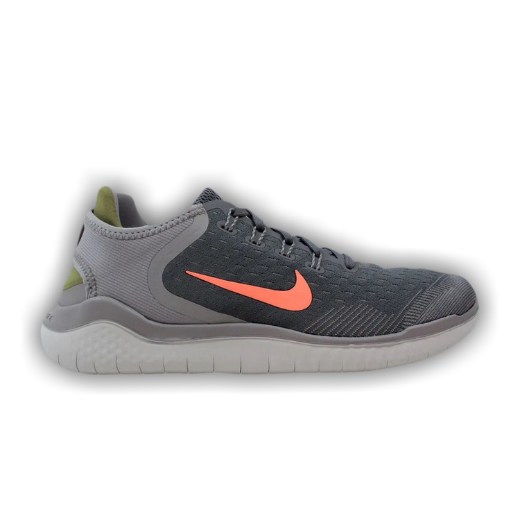 Nike women's wmns free rn 2018 gunsmoke/crimson pulse top
