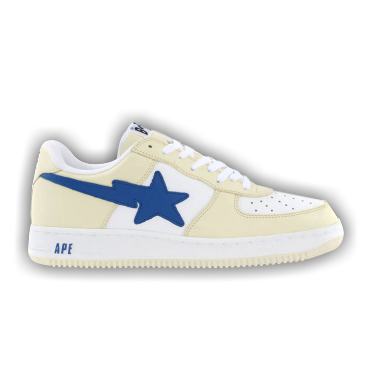bapesta blue and white