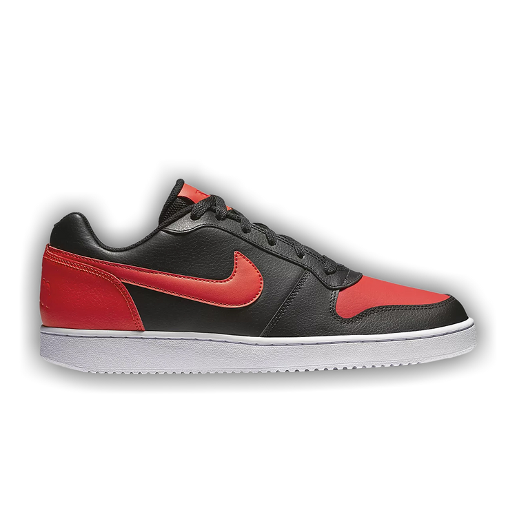 Nike ebernon black new arrivals and red