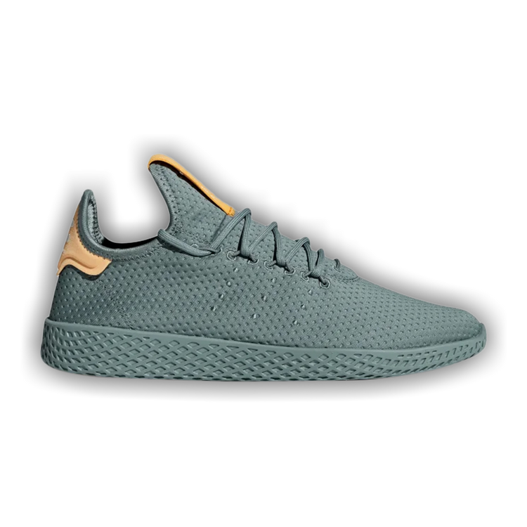 Adidas pharrell williams tennis hu raw green clearance