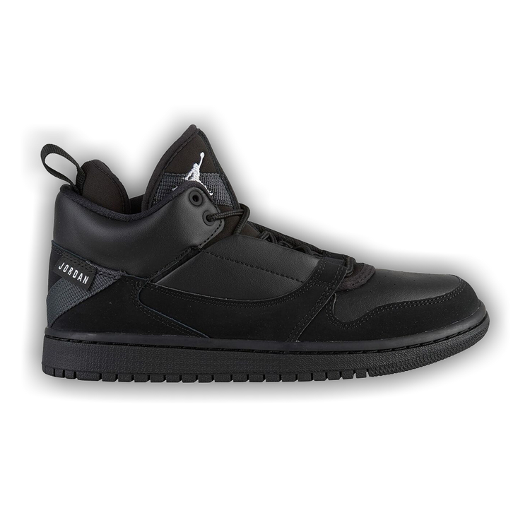 Jordan fadeaway shoes black sales
