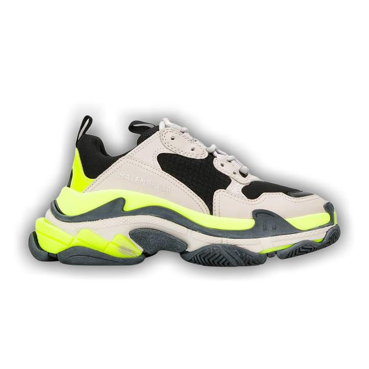 Triple s jaune sales fluo