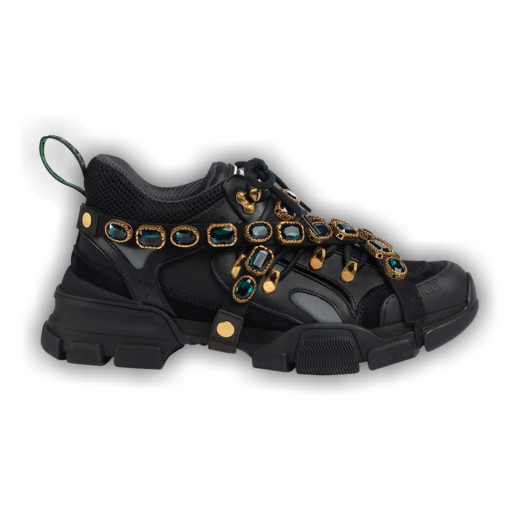 Gucci flashtrek hot sale black