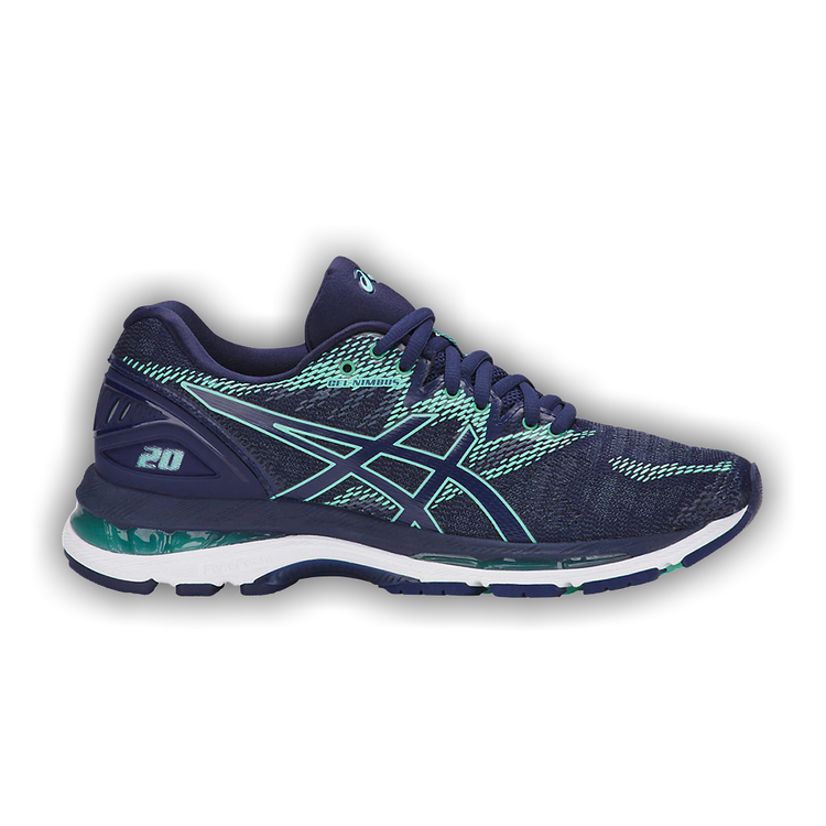 Buy Wmns Gel Nimbus 20 Indigo Blue Opal Green T851N 4949 GOAT CA