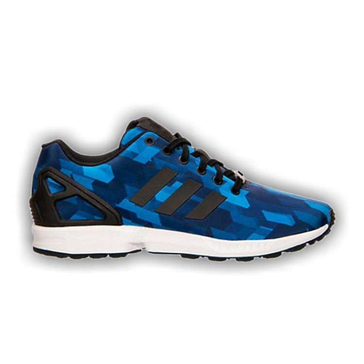 Buy ZX Flux 'Blue Pattern' - S32139 | GOAT