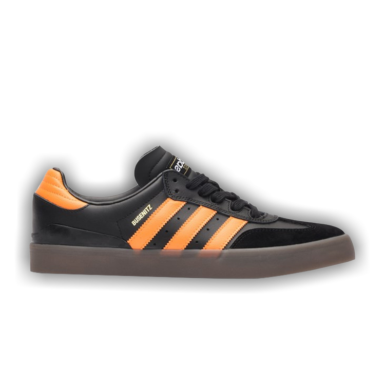 adidas gazelle silver green womens Adidas Busenitz II Unisex Skate Shoe Black / Orange / Gum main image 1