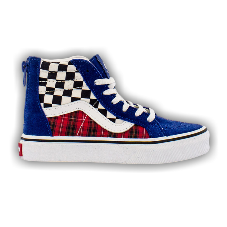 Buy Sk8-Hi Kids 'Plaid Checkerboard' - VN0A4BUXV3G | GOAT