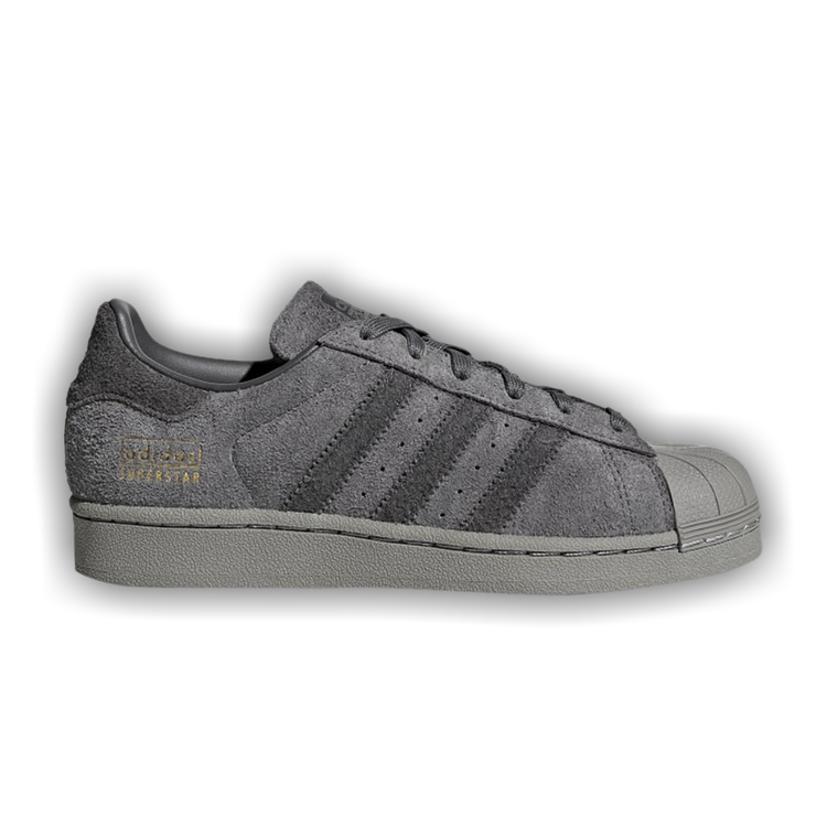 Adidas gray suede superstar hotsell
