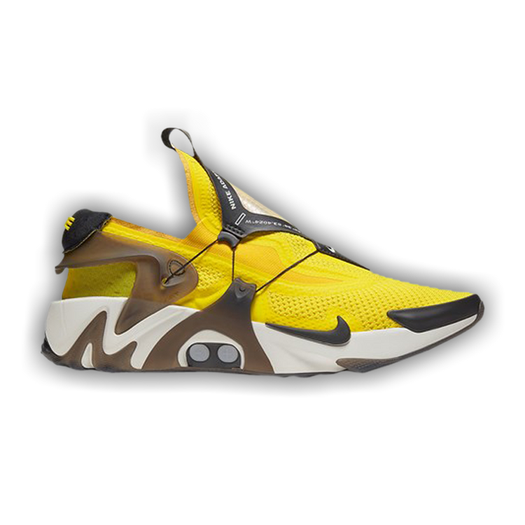 Nike adapt huarache yellow hot sale