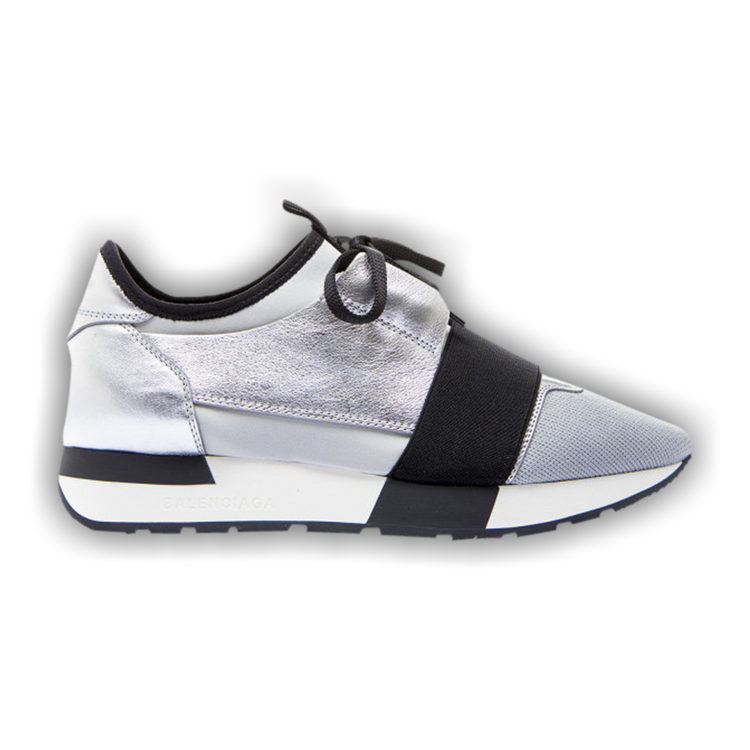 Buy Balenciaga Race Runner Metallic Silver 490661 W05G5 8100