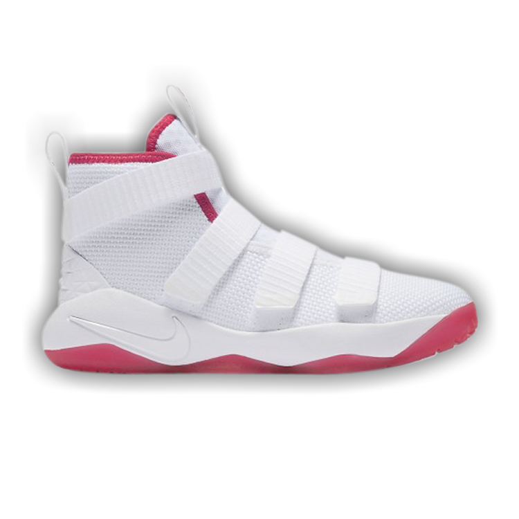 lebron soldier 11 white and pink