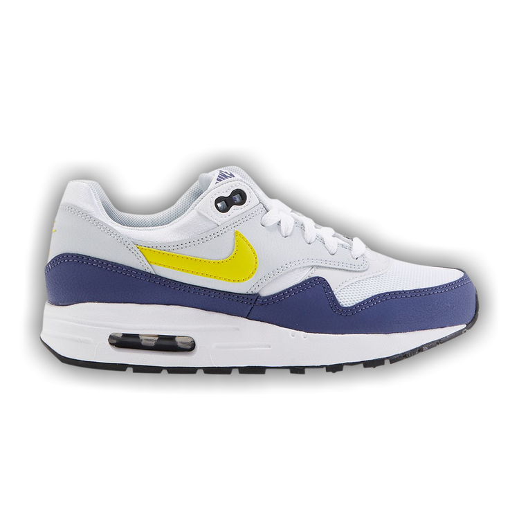 nike air max 1 yellow blue