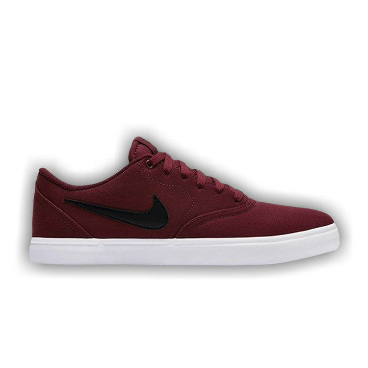 Nike sb check solarsoft canvas red online