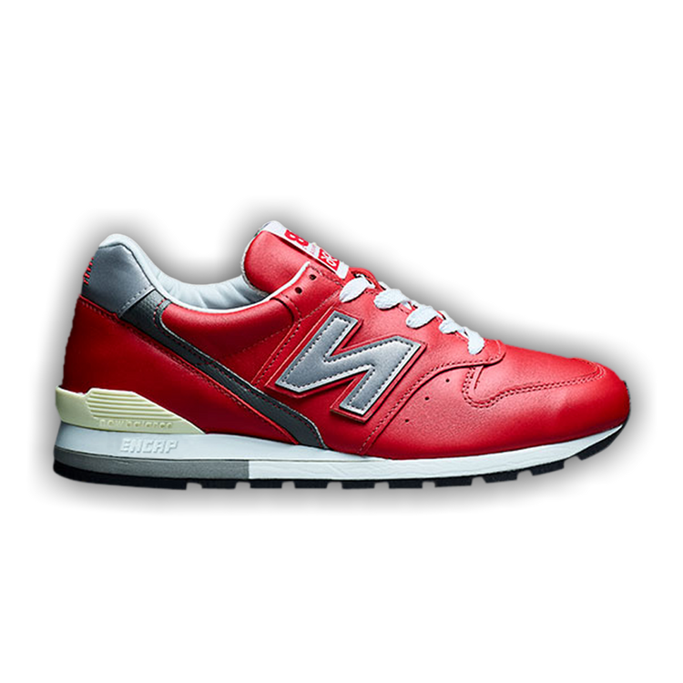 New Balance ☆ made in USA ‘M996NCA’ Smooth Leather Red Buy 996 'Smooth Leather Red' - M996NCA | GOAT