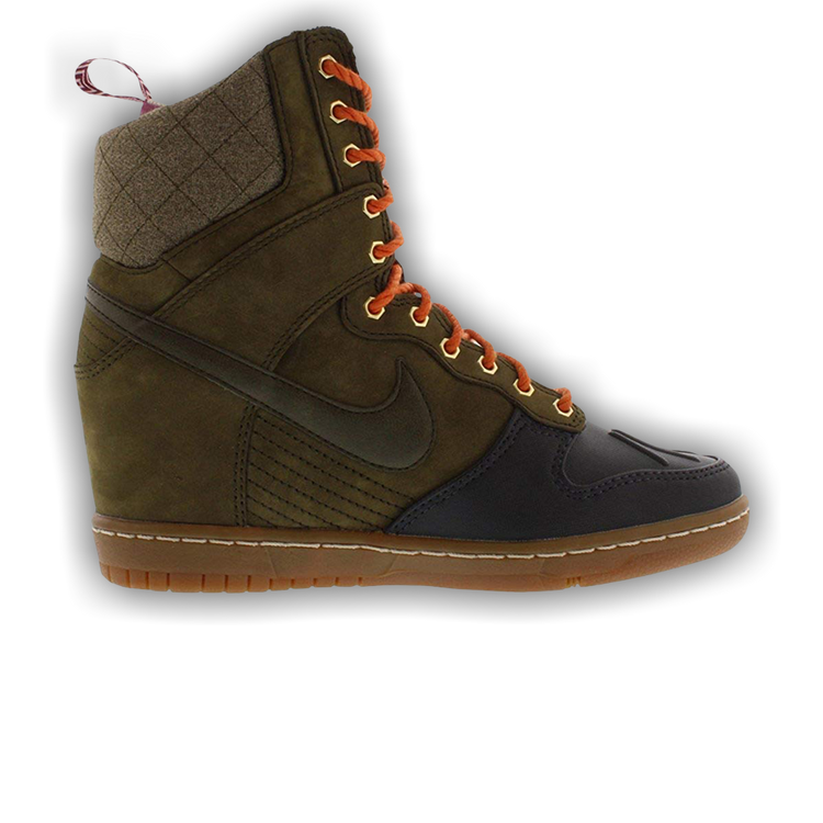 Buy Wmns Dunk Sky High Sneakerboot Dark Loden 616715 300 GOAT