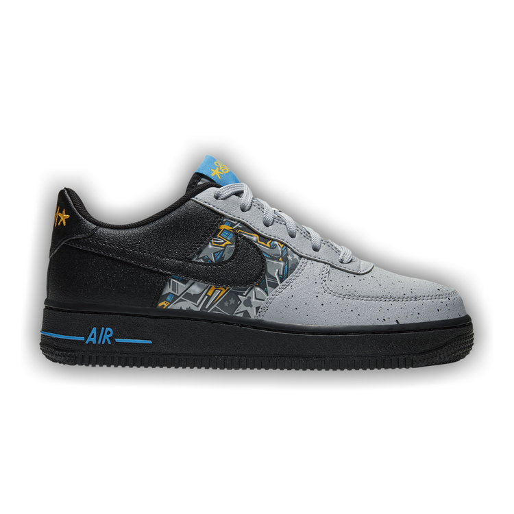 Nike, Shoes, Nike Air Force One Graffiti Graphics Youth 4