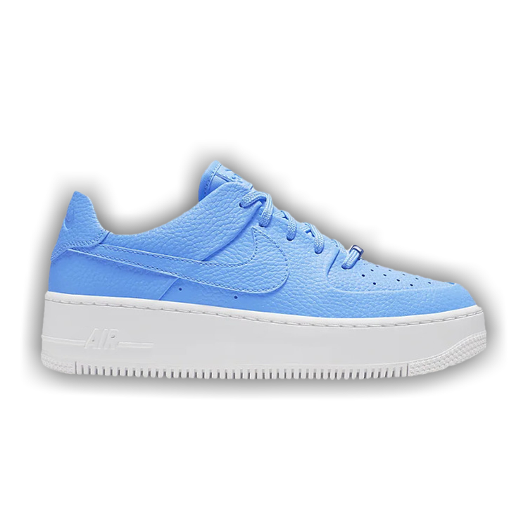 nike wmns air force 1 sage low blue