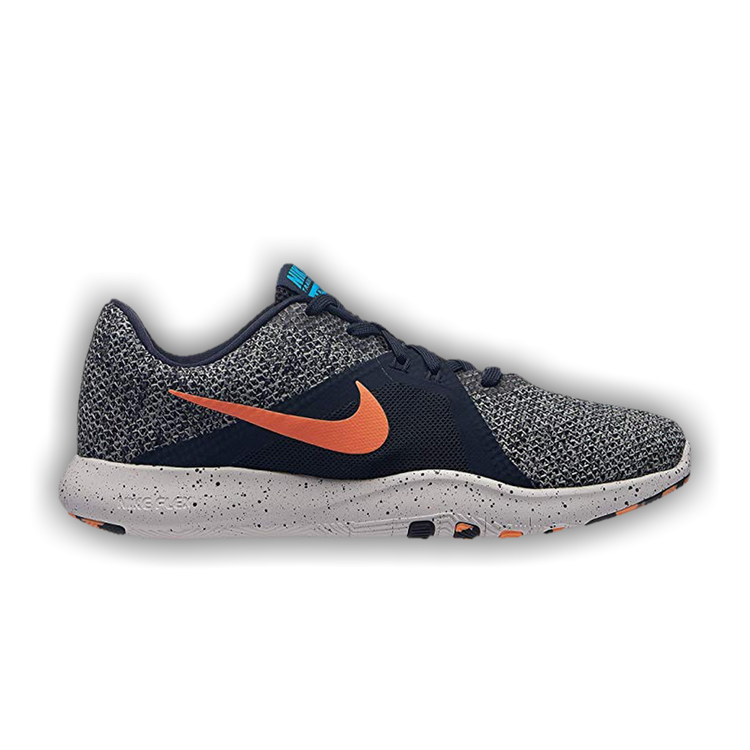 Buy Nike Wmns Flex Trainer 8 Print 'Obsidian Orange Pulse