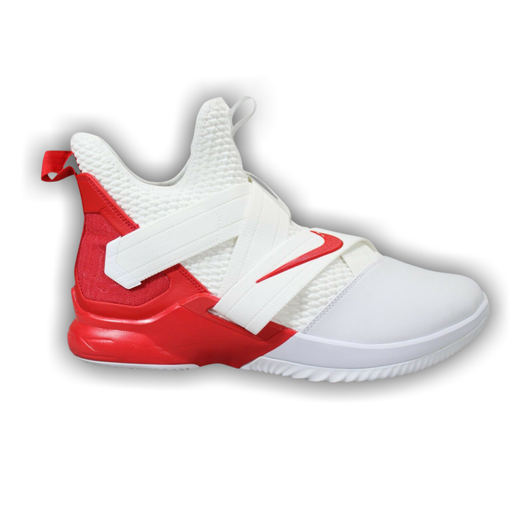 lebron soldier 12 white and red