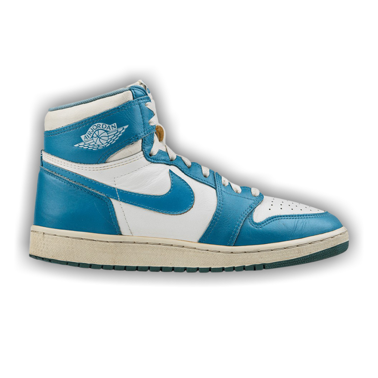 Buy Air Jordan 1 High 'UNC' 1985 - 4297 - Blue | GOAT