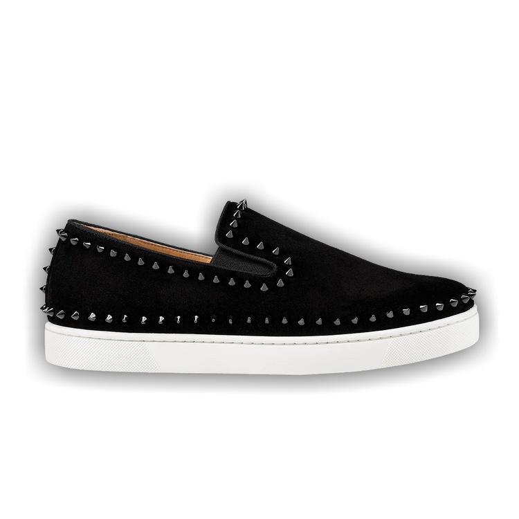 Buy Christian Louboutin Pik Roller Boat Black 1130280CM53