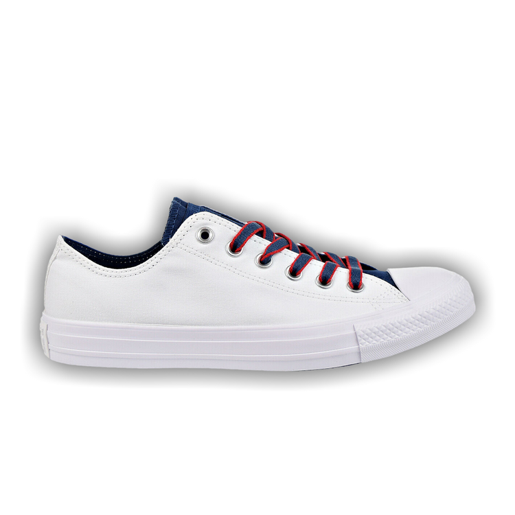 Buy Converse Chuck Taylor All Star Low 'White Navy' - 160467C | GOAT
