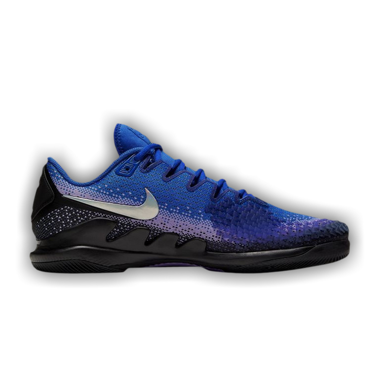Buy Nike Air Zoom Vapor X Knit 'Black Racer Blue' - AR0496 001 | GOAT