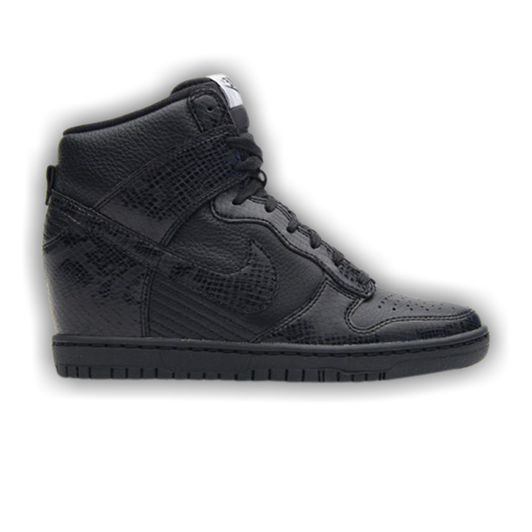 Buy Wmns Dunk Sky High Black Snakeskin 528899 010 GOAT