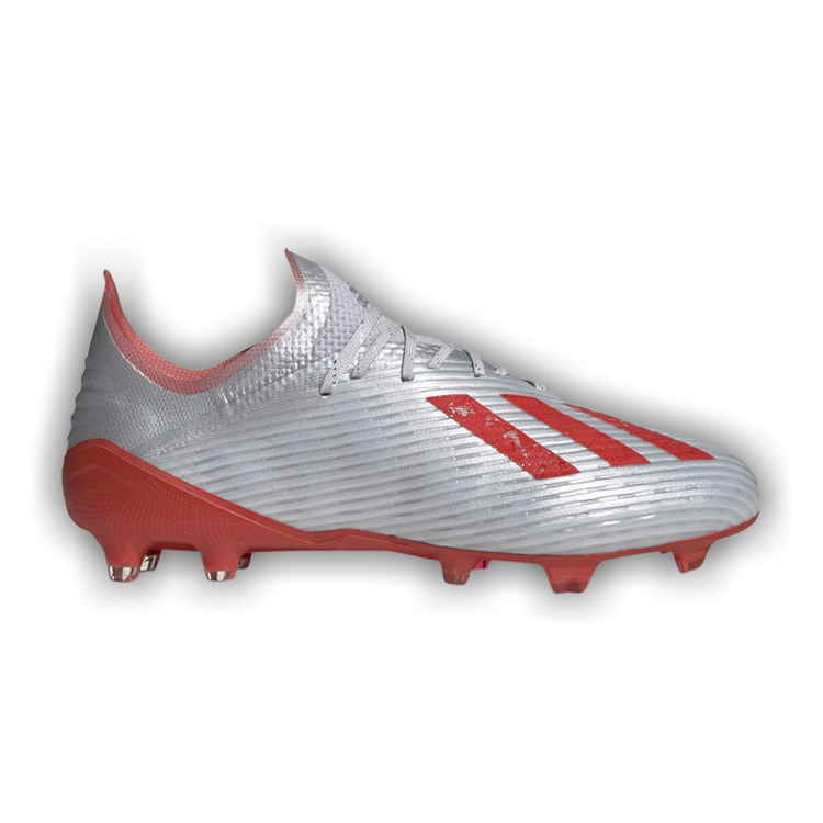 Buy Adidas X 19.1 FG 'Silver Hi-Res Red' - F35315 | GOAT