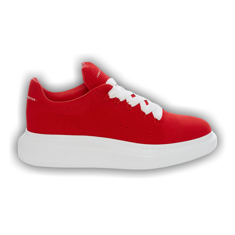 Buy Alexander McQueen Oversized Sneaker Flame Red Knitted